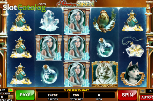 Скрин8. Siberian Siren слот