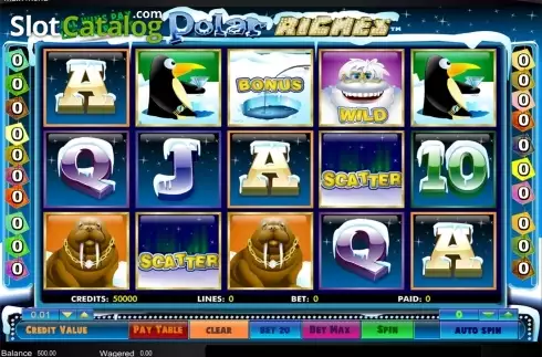 Скрин2. Polar Riches слот