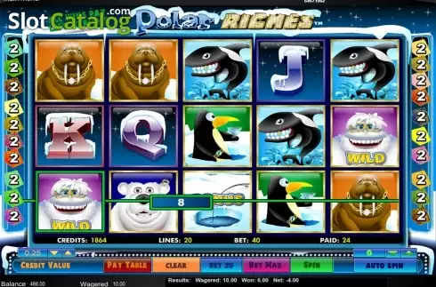 Скрин3. Polar Riches слот