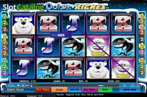 Скрин4. Polar Riches слот