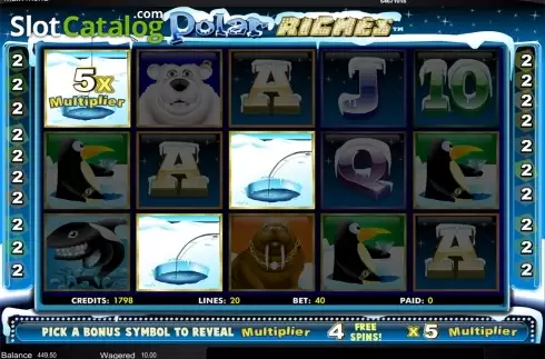 Скрин5. Polar Riches слот