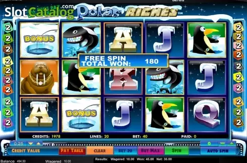 Скрин7. Polar Riches слот