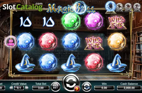 Скрин2. Magic Ball (Ameba) слот
