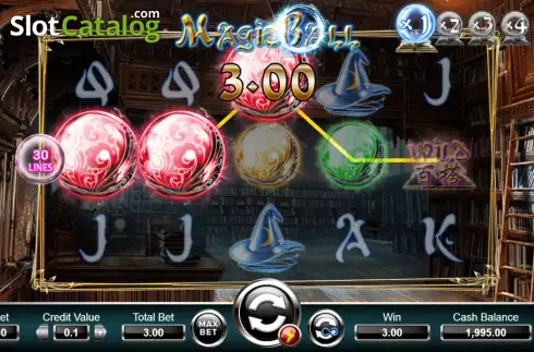 Скрин4. Magic Ball (Ameba) слот