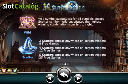 Скрин7. Magic Ball (Ameba) слот