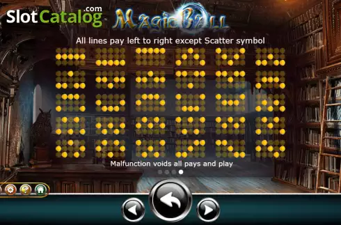 Скрин8. Magic Ball (Ameba) слот
