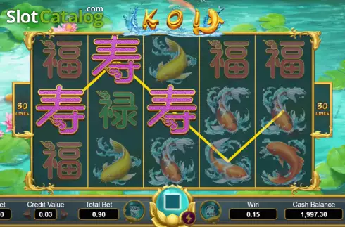 Скрин4. Koi слот