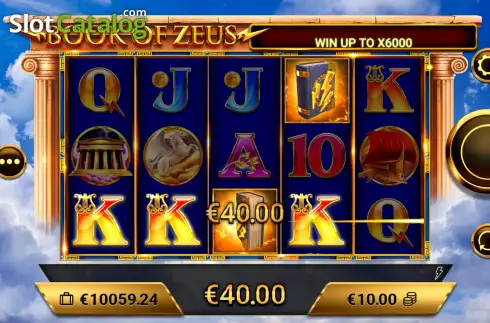 Скрин6. Book of Zeus слот
