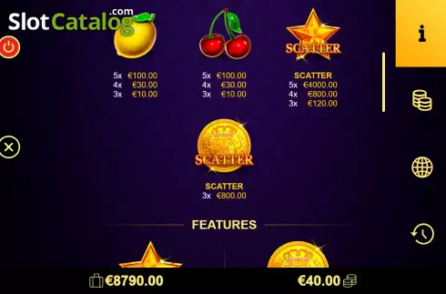 Скрин8. Regal Fruits 40 слот