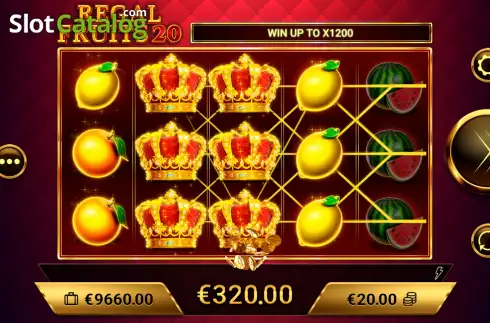 Скрин4. Regal Fruits 20 слот