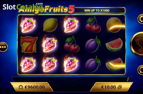 Скрин6. Amigo Fruits 5 слот