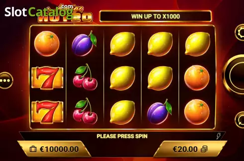 Скрин2. Amigo Hot 20 слот