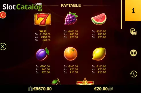 Скрин7. Amigo Hot 20 слот