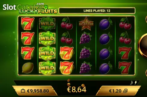 Скрин4. Amigo Lucky Fruits слот