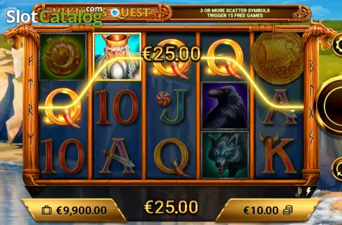 Скрин4. Viking's Quest слот