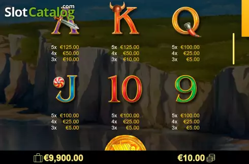 Скрин6. Viking's Quest слот
