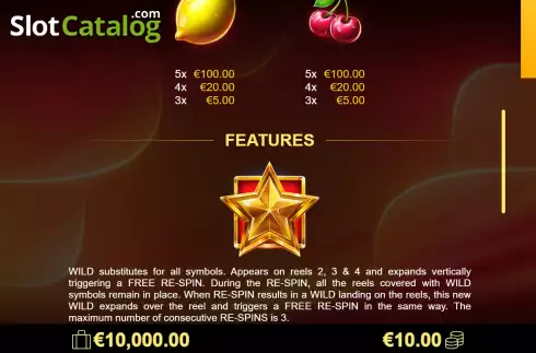 Скрин6. Amigo Mighty Stars слот