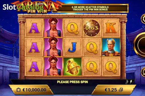 Скрин2. Arena Pin Win слот