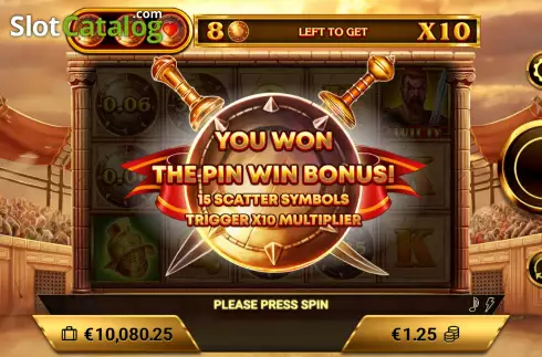 Скрин6. Arena Pin Win слот