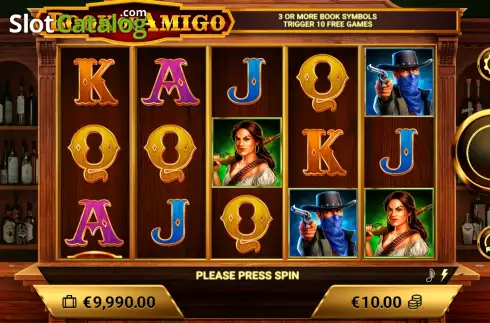 Скрин2. Book of Amigo слот