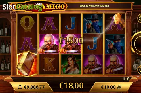 Скрин4. Book of Amigo слот