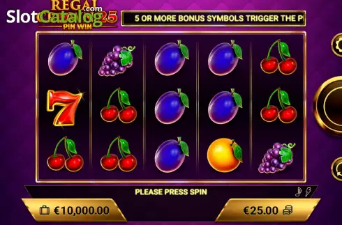 Скрин2. Regal Crown 25 слот