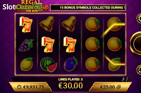 Скрин4. Regal Crown 25 слот