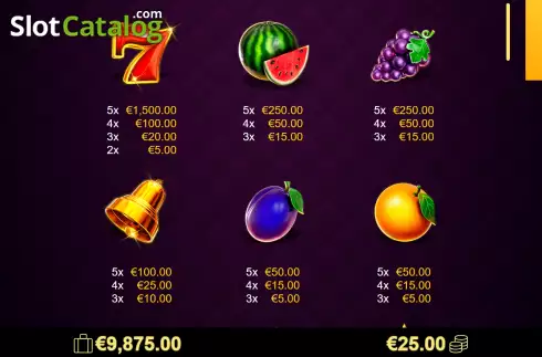Скрин5. Regal Crown 25 слот