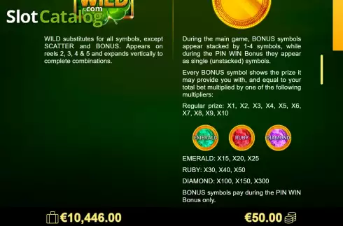Скрин7. Amigo Lucky Fruits Pin Win слот
