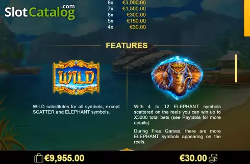 Скрин7. Elephant Splash слот