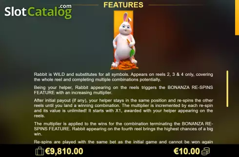 Скрин8. Rabbit Bonanza слот