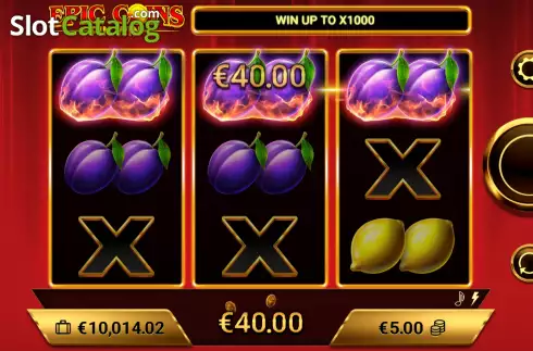 Скрин3. Epic Coins слот