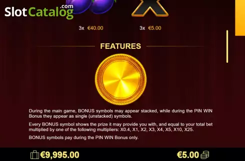 Скрин6. Epic Coins слот