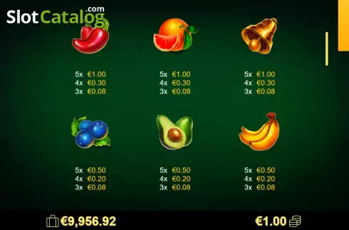 Скрин6. Sunshine Fruits слот
