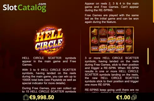 Скрин8. 9 Circles of Hell слот