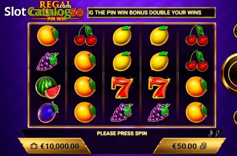 Скрин2. Regal Crown 50 Pin Win слот