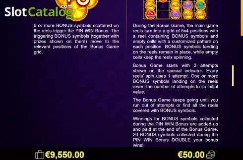 Скрин8. Regal Crown 50 Pin Win слот