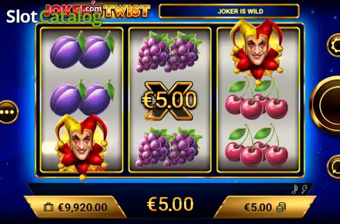 Скрин3. Joker's Twist слот