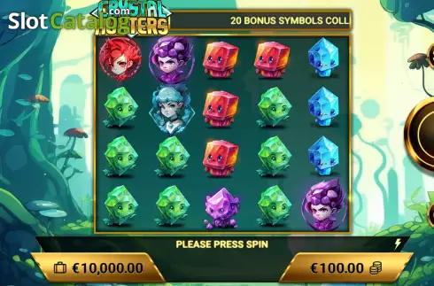 Скрин2. Crystal Hunters слот