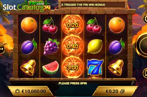 Скрин2. Fruit Eruption слот