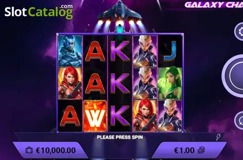 Скрин2. Galaxy Chase слот