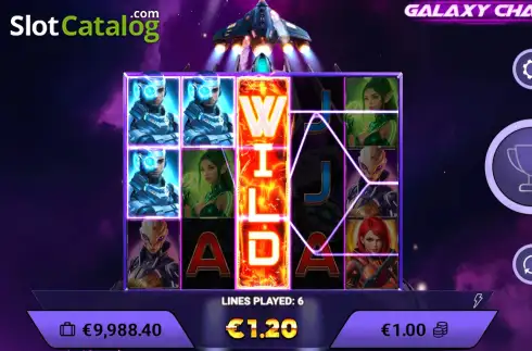Скрин3. Galaxy Chase слот