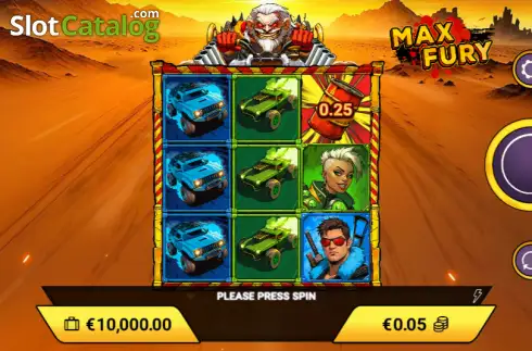 Скрин2. Max Fury слот