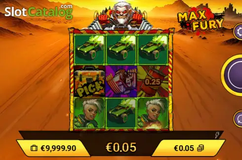 Скрин3. Max Fury слот