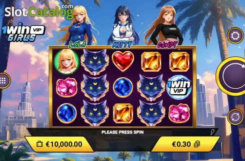 Скрин2. 1Win Girls слот
