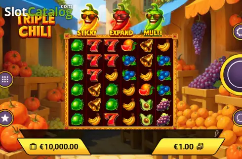 Скрин2. Triple Chili (Amigo Gaming) слот