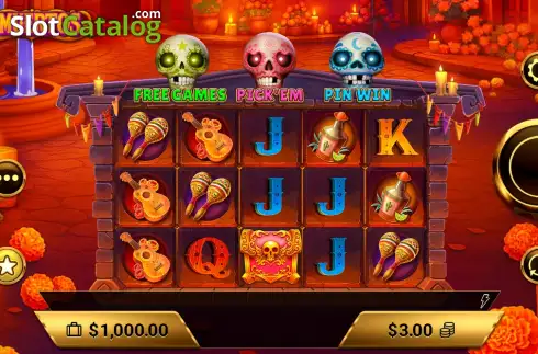 Скрин2. 3 Muertos слот