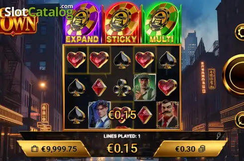 Скрин3. Crime Town слот