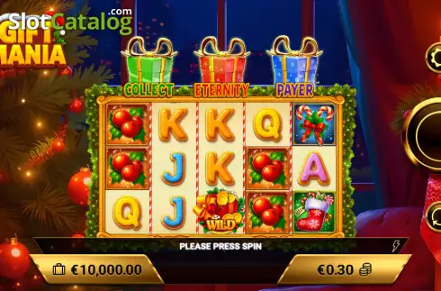 Скрин2. Gift Mania слот
