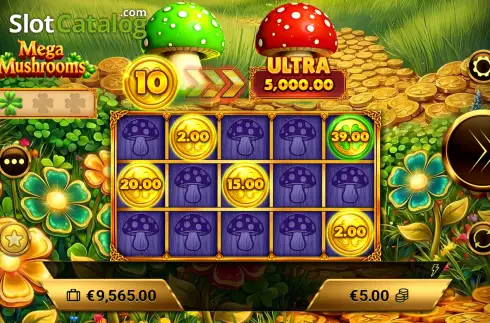 Скрин3. Mega Mushrooms слот